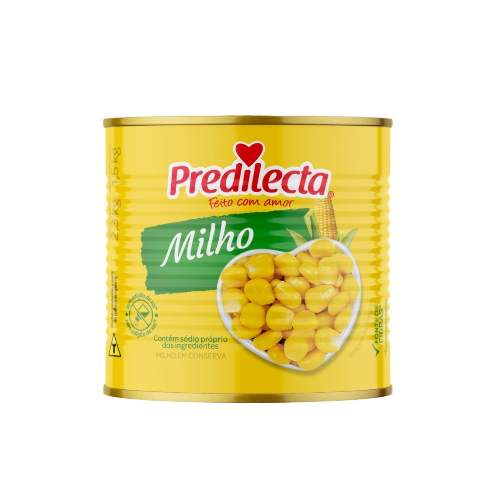 MILHO VERDE PREDILECTA LATA 1,5KG