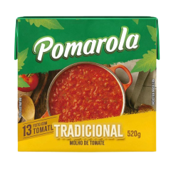 MOLHO TOMATE POMAROLA TRADICIONAL TP 520G