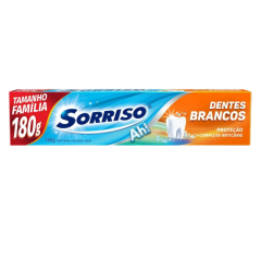 CREME DENTAL SORRISO DENTES BRANCOS 180G