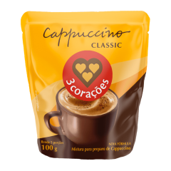 CAFE CAPPUCCINO 3 CORACOES CLASS RF 100G