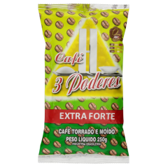 CAFE TRES PODERES TORRADO MOIDO 250G