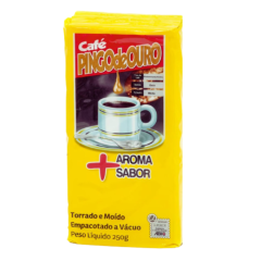 CAFE PINGO DE OURO TORRADO MOIDO 250G
