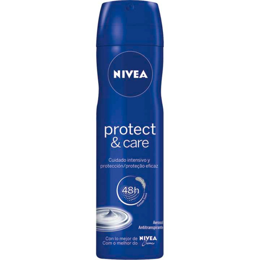 DESODORANTE NIVEA AEROSOL FEMININO PROTECT CARE 150ML