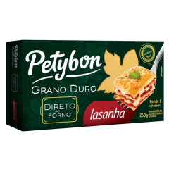 MACARRAO PETYBON LASAGNA DIRETO DO FORNO GRANDE 260GR 