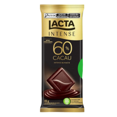 CHOCOLATE LACTA 60% CACAU ORIGINAL 85G