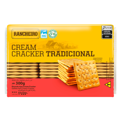 BISCOITO RANCHEIRO CRACKER 300GR