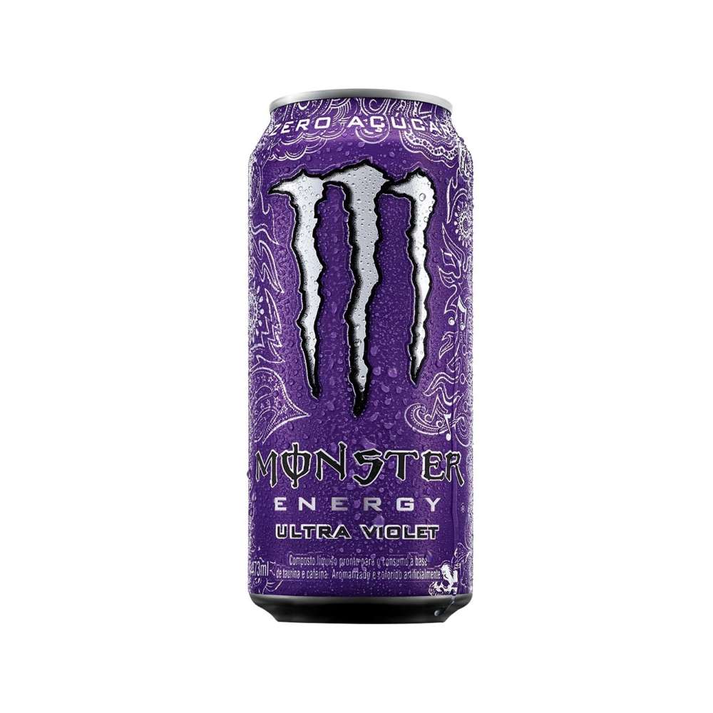 ENERGETICO MONSTER ULTR VIOLET 473ML