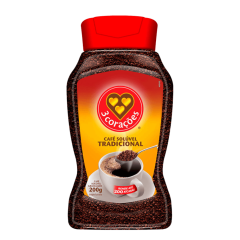 CAFE 3 CORACOES SOLUV TRADIC VDO 200GR