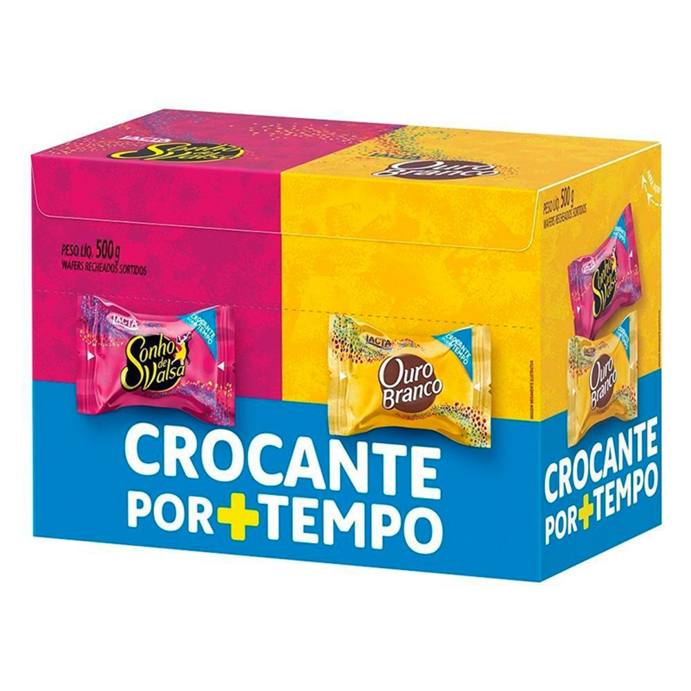 CHOCOLATE BOMBOM LACTA SORTIDO SONHO OURO 500G