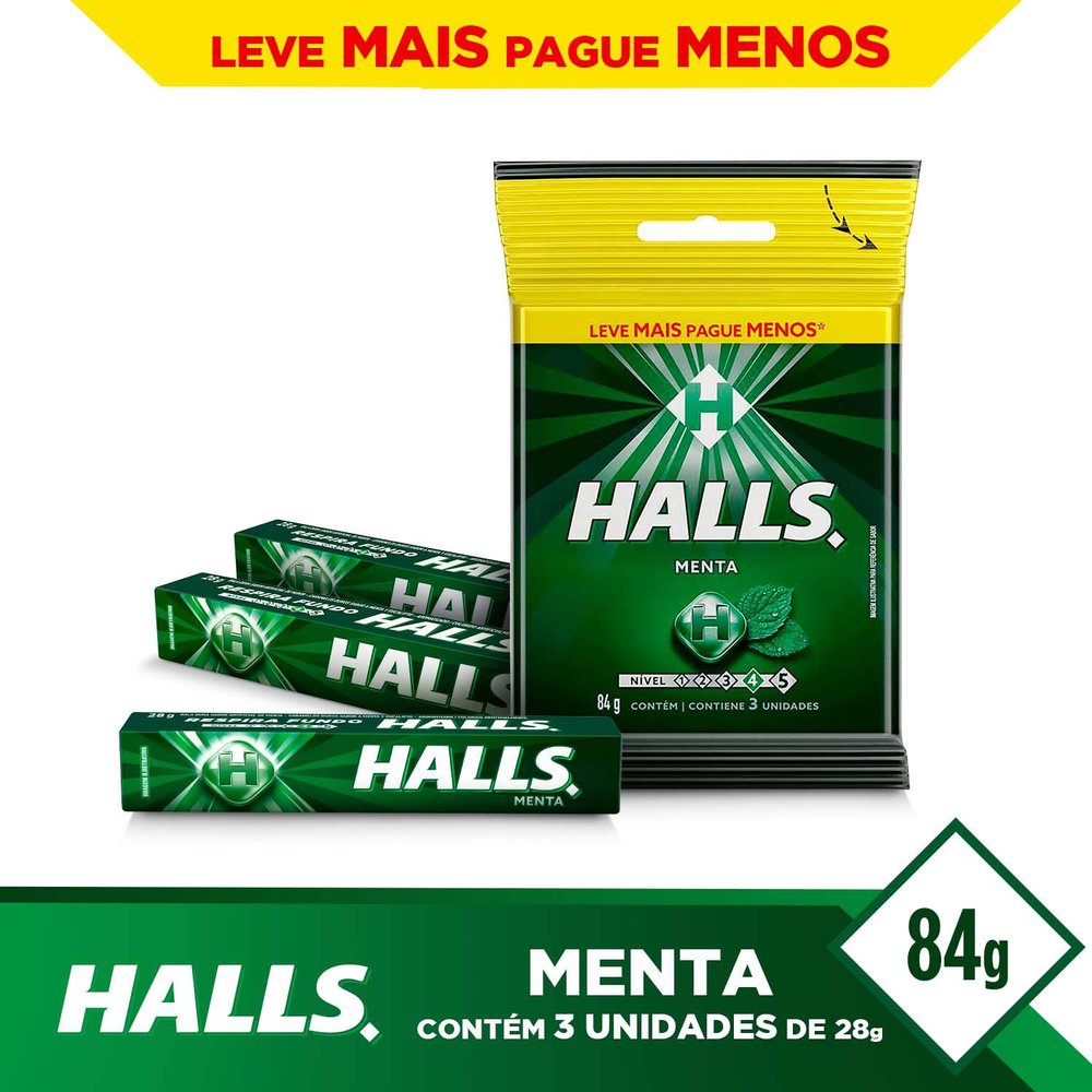 DROPS HALLS BAG MENTA 84GR