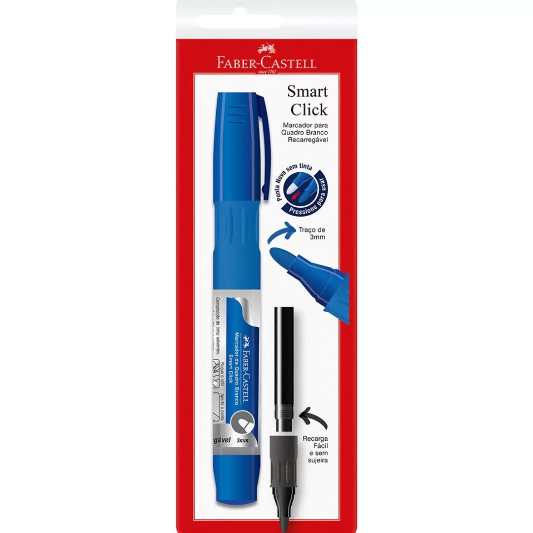 MARCADOR QUADRO BRANCO FABER CASTEL MIX CORES