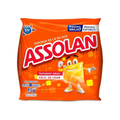 LA DE ACO ASSOLAN 8 UNIDADES 45G