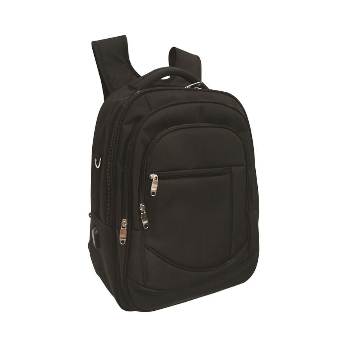MOCHILA KIT JUVENIL MASCULINA BUSINESS BLACK T18,5 47X24X20 CM 