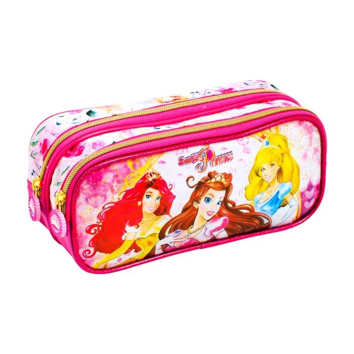 ESTOJO PORTA OBJETO KIT DUPLO PRINCESS INFANTIL  