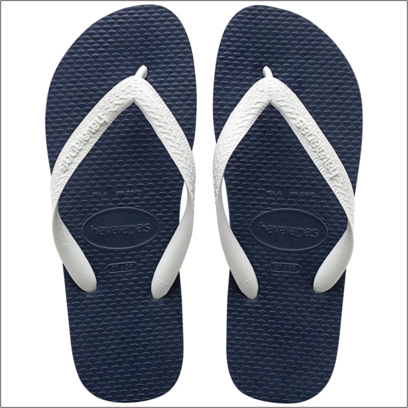 SANDALIA HAVAIANA COLOR MIX MARINHO/BRANCO 35/36