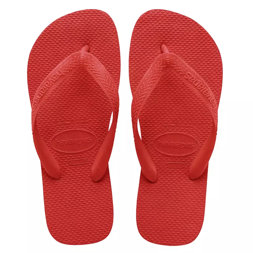 SANDALIA HAVAIANAS COLOR VERMELHO RUBI 29/30