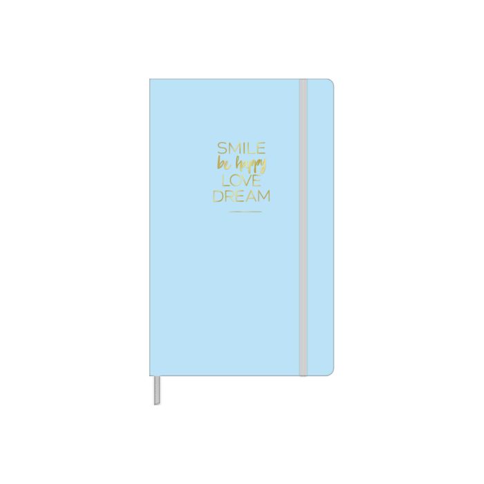 CADERNO TILIBRA CAPA DURA COSTURADO UNIVERSITARIO HAPPY 80 FOLHAS