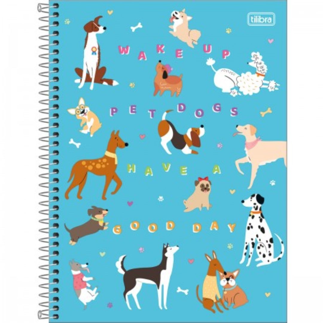 CADERNO TILIBRA BROCHURAO CAPA DURA UNIVERSITARIO HUG ME 80 FOLHAS