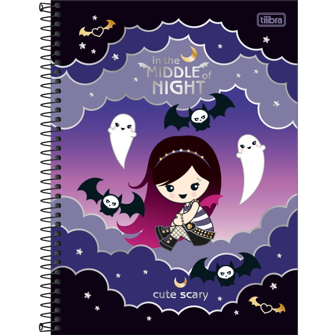 CADERNO TILIBRA CAPA DURA COSTURADO UNIVERSITARIO PLUSH 80 FOLHAS