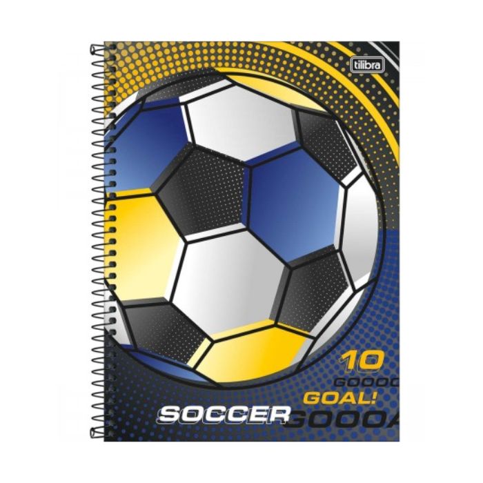 CADERNO TILIBRA CAPA DURA UNIVERSITARIO SCORE 10 MATERIA 160 FOLHAS