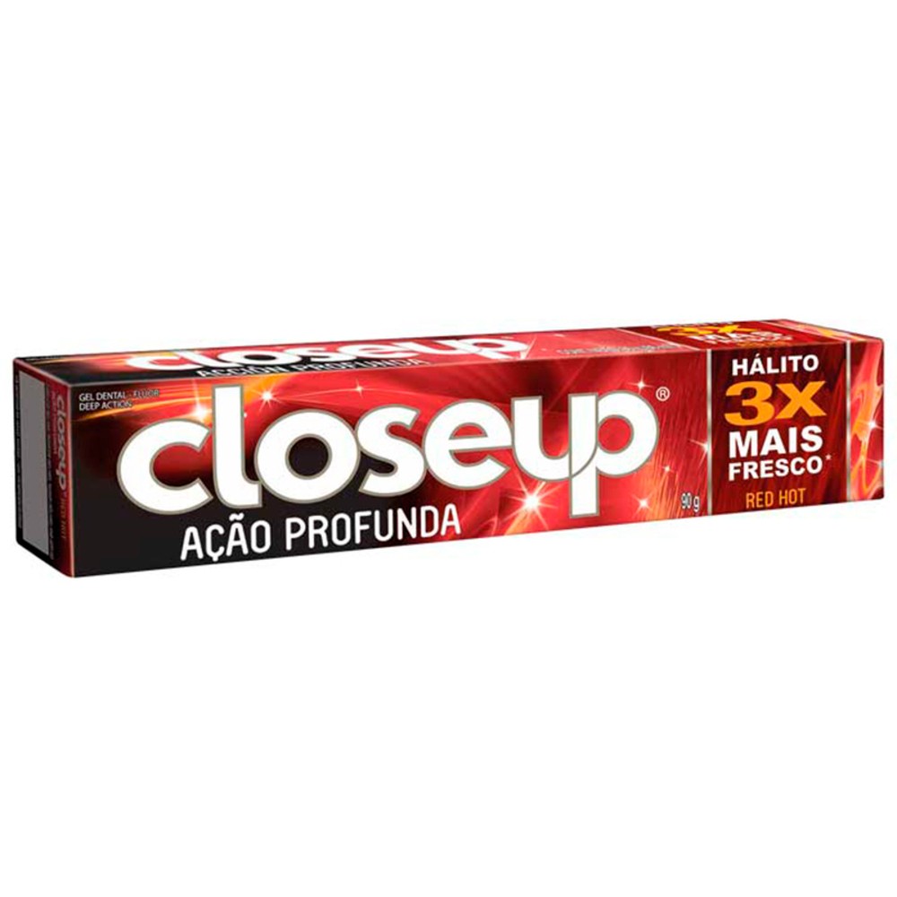 CREME DENTAL CLOSE UP FRESH RED HOT 90G