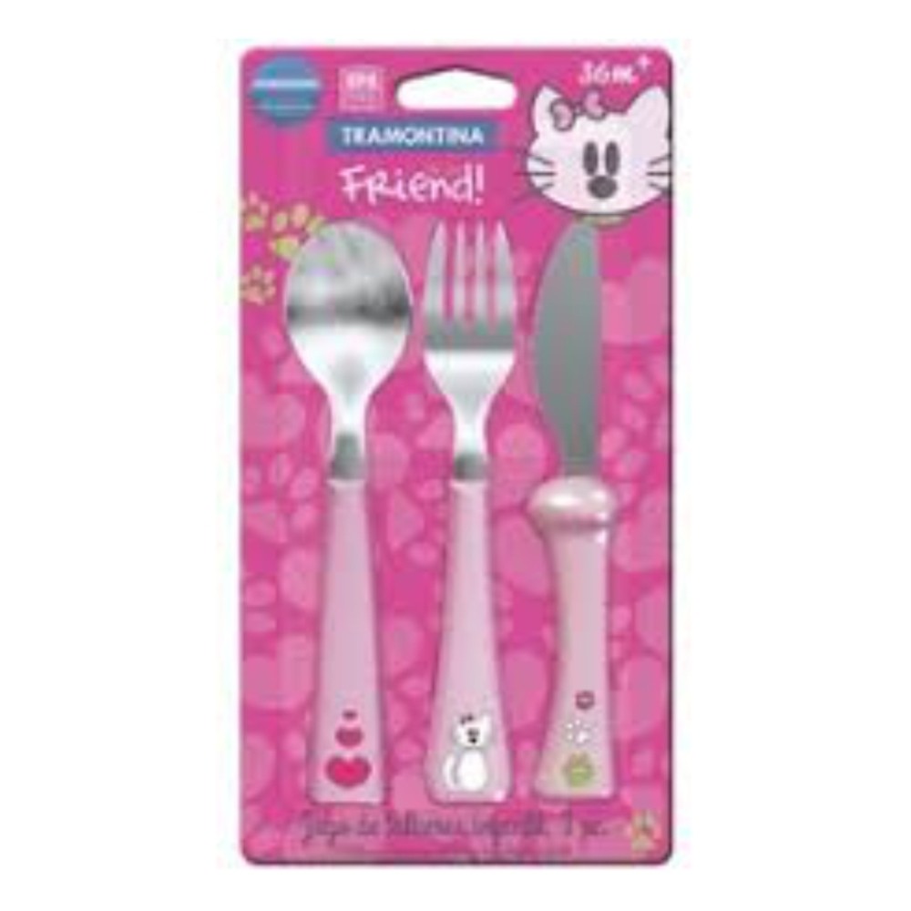 CONJUNTO TRAMONTINA 3 PECASBEST FRIEND