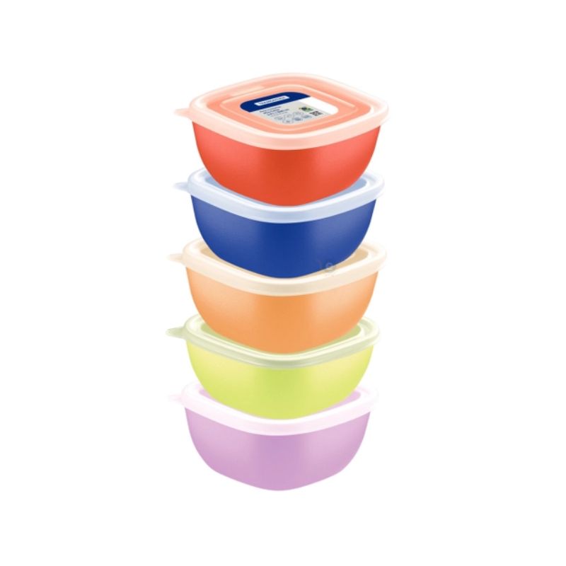BOWL C/TAMPA MIX COLOR MIS 300ML
