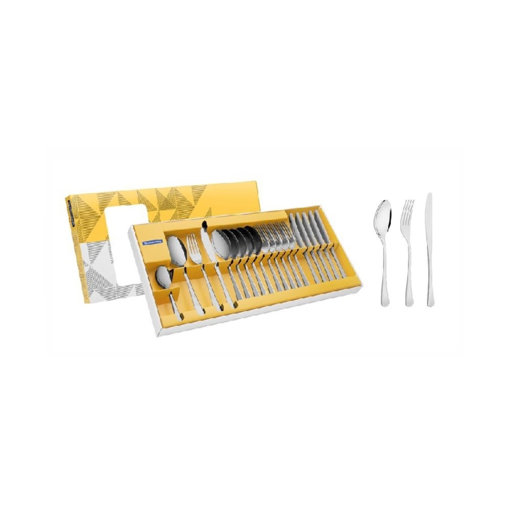 FAQUEIRO TRAMON ACO INOX 24PCS HAVANA