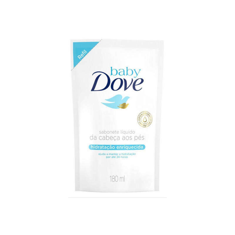 SAB LIQ DOVE BABY H ENRIQ 180ML