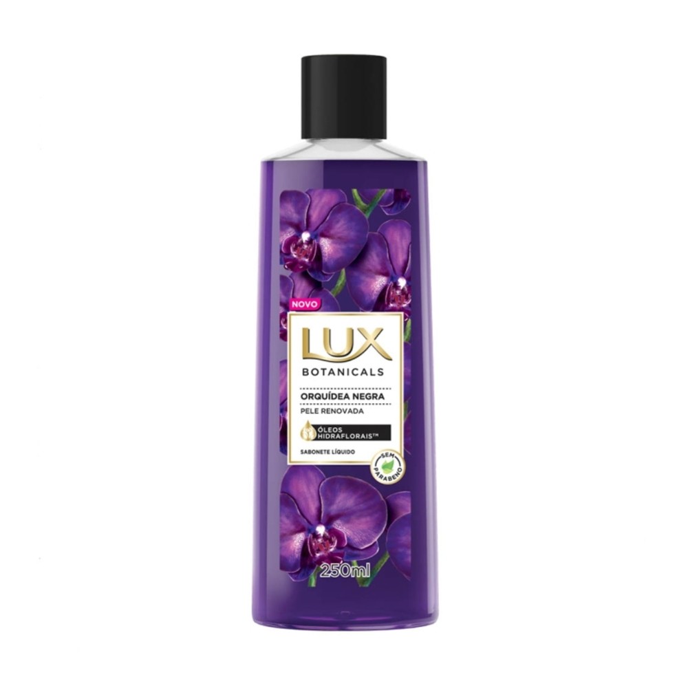 SABONETE LIQUIDO LUX ORQUIDEA NEGRA 250ML