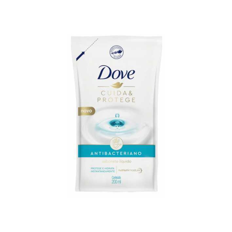 SABONETE LIQUIDO DOVE PROTEGE E CUIDA 250ML