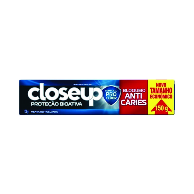 CREME DENTAL CLOSE UP BIOATIVA PROTECAO ANTICARIES 150 GR