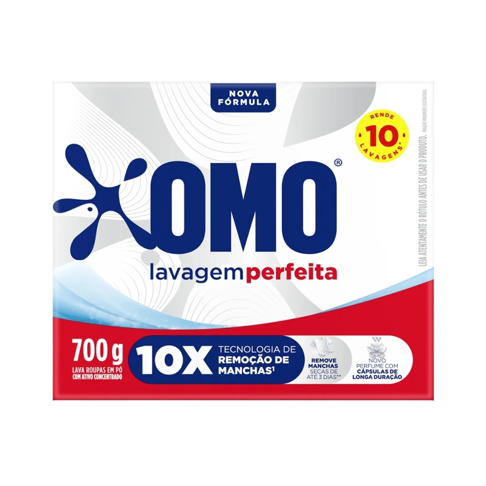 SABAO EM PO OMO LAVAGEM PERFEITA 700GR