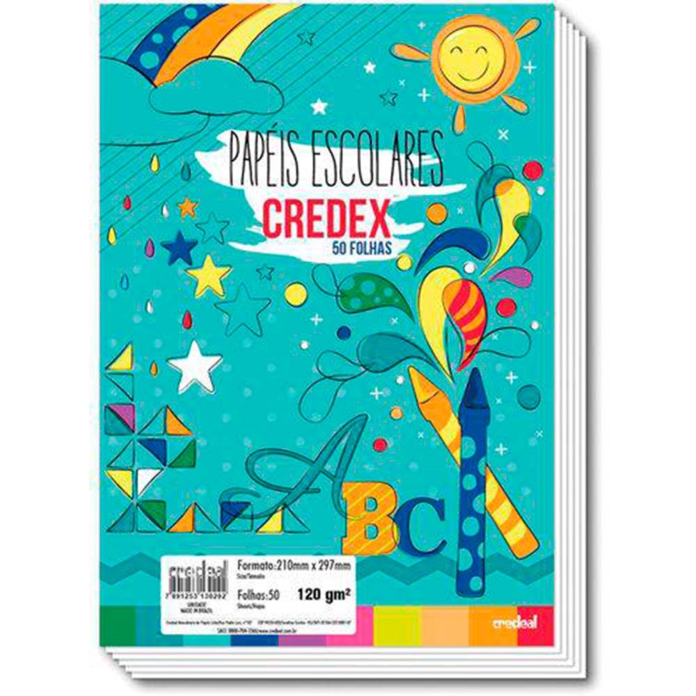 CAD CRED CREDEX A4 AP40  FLS PAUT 50FL