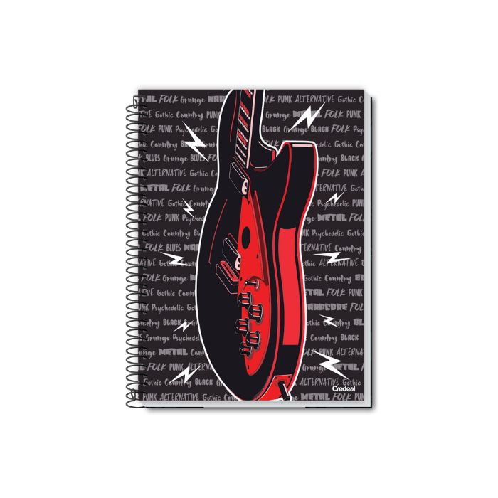 CADERNO CREDEAL CAPA DURA UNIVERSITARIO MY COLLECTION MASCULINA 10 MATERIA 140 FOLHAS
