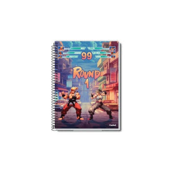 CADERNO CREDEAL CAPA DURA UNIVERSITARIO MY COLLECTION MASCULINA 16 MATERIA 224 FOLHAS