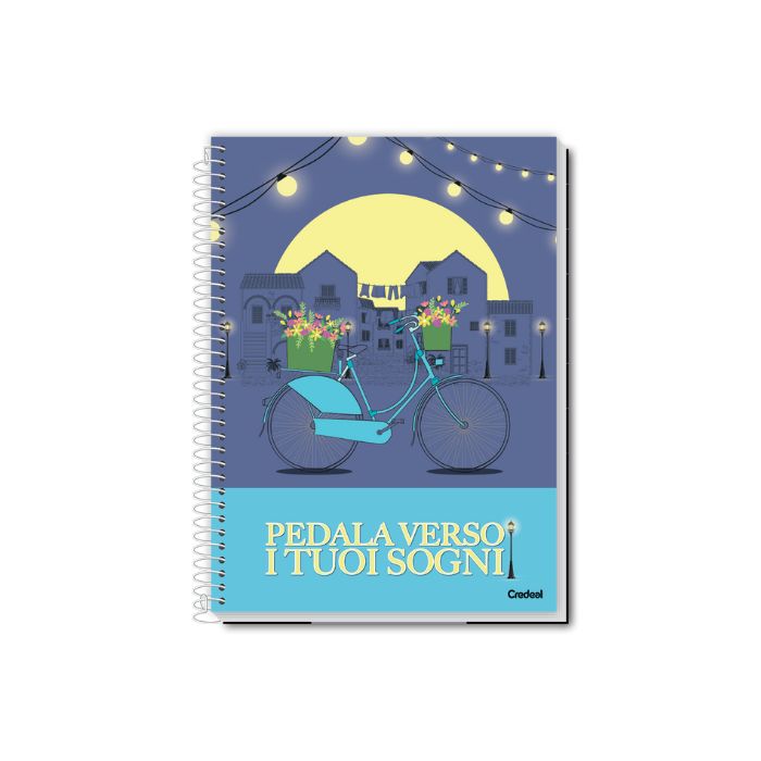CADERNO CREDEAL CAPA DURA UNIVERSITARIO MY COLLECTION FEMININA 01 MATERIA 80 FOLHAS