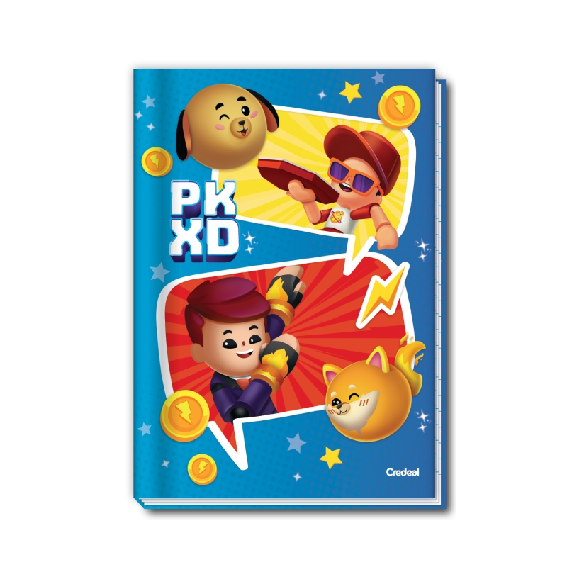 CADERNO CREDEAL CAPA DURA UNIVERSITARIO COSTURADO PK XD 80 FOLHAS