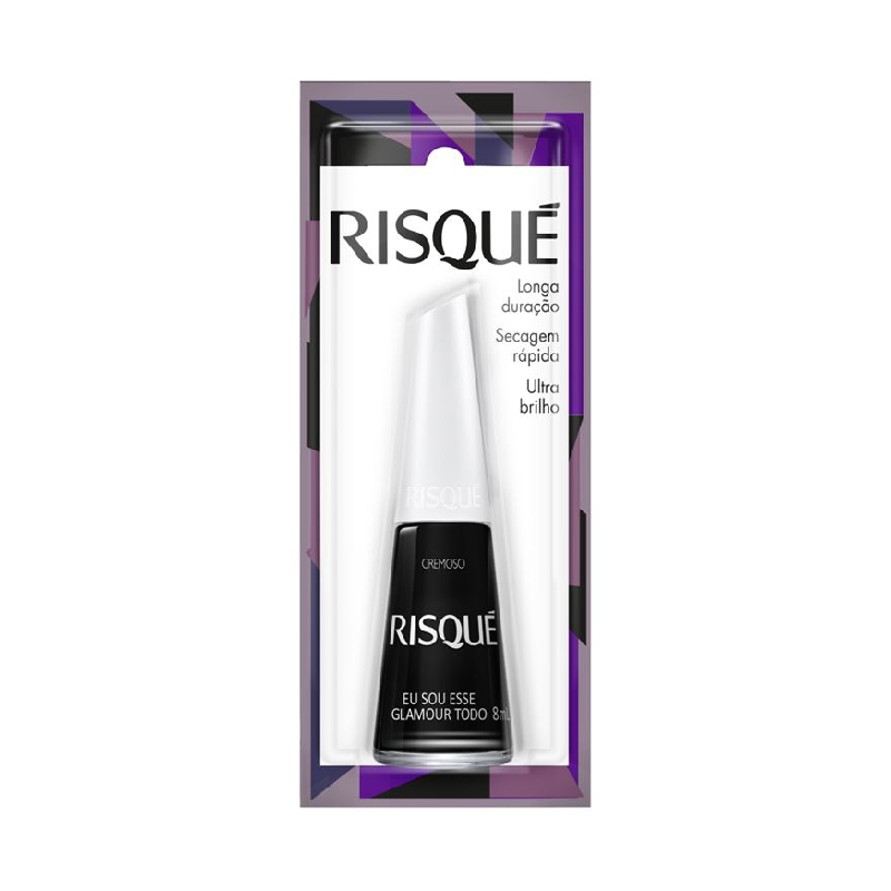ESMALTE RISQUE CREMOSOEU SOU ESS GLAM TDO BL 8ML