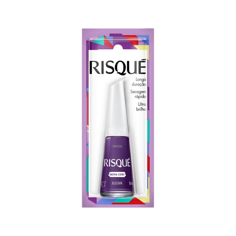 ESMALTE CREMOSO JUJUVA RISQUÉ BLISTER 8ML