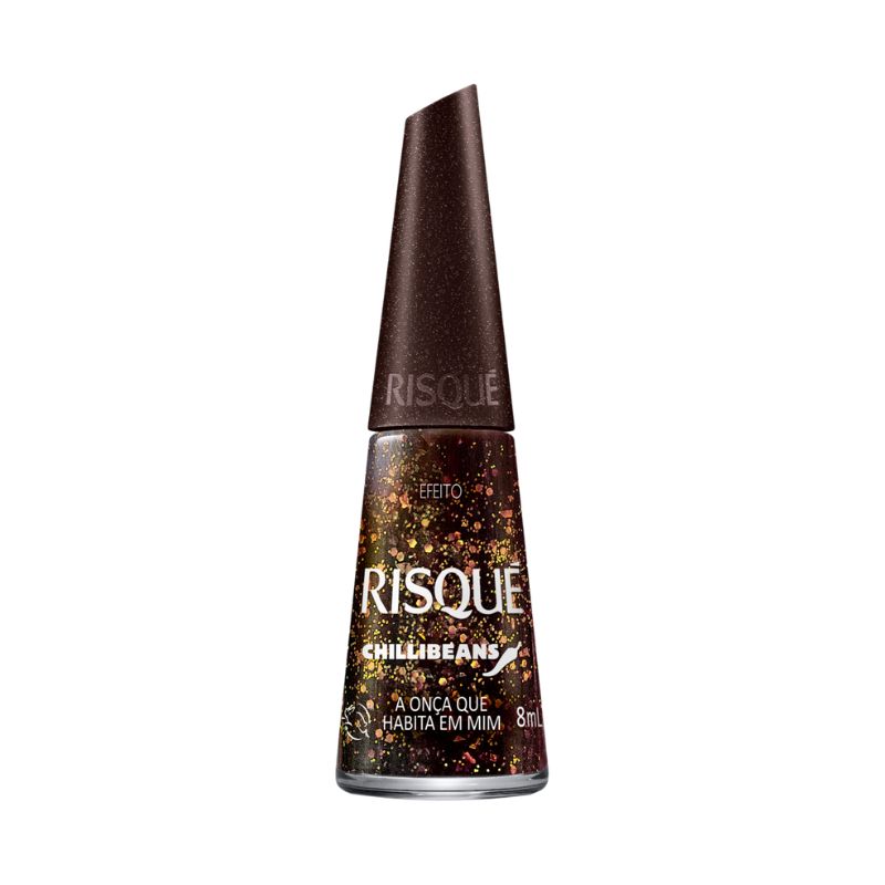 ESMALTE INTENSIFICADOR DÁ UM GRAU NA COR RISQUÉ CHILLI BEANS FRASCO 8ML