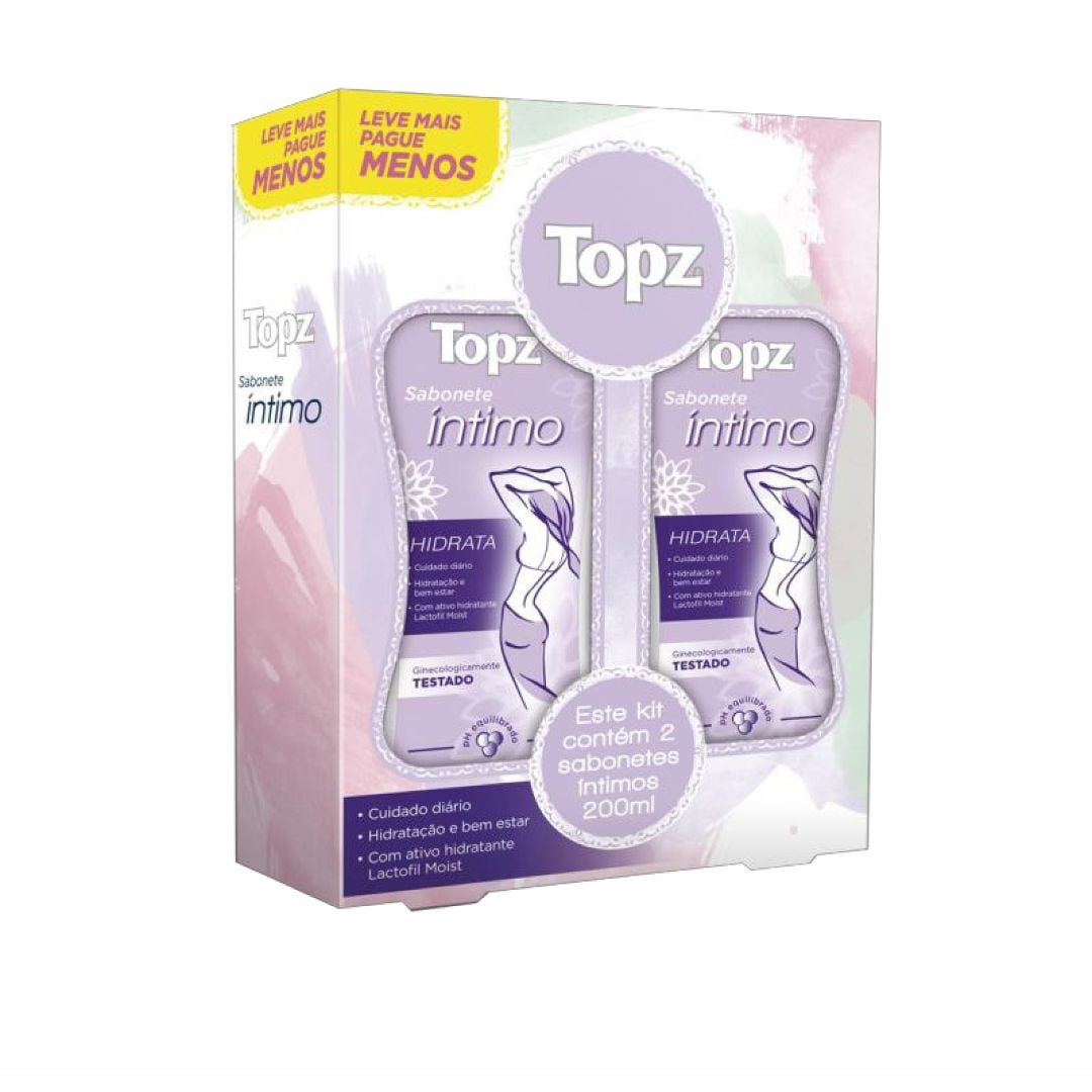 SAB INT TOPZ HIDRATA PACK 2UN 200ML