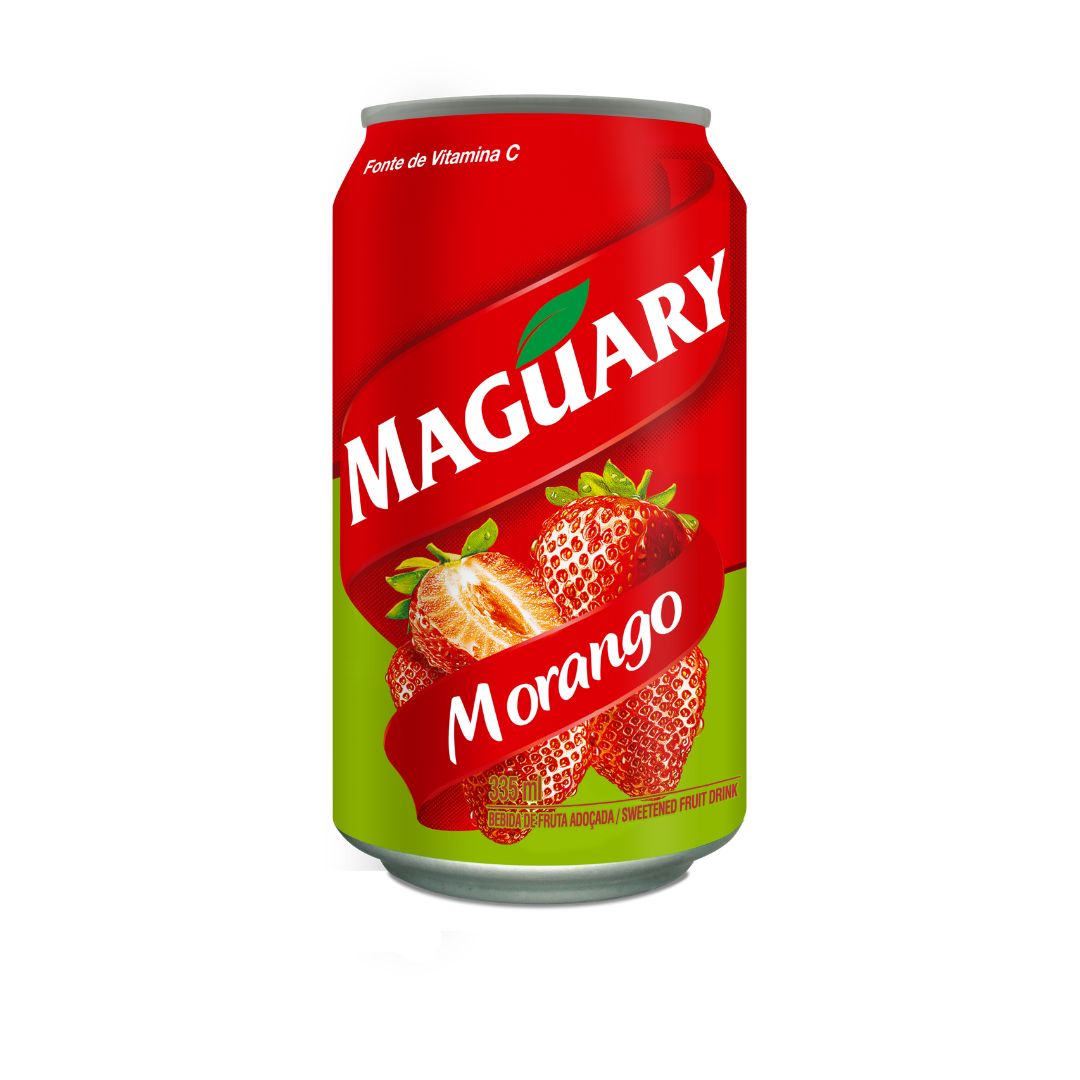 SUCO PRONTO MAGUARY MORANGO LATA 335 ML