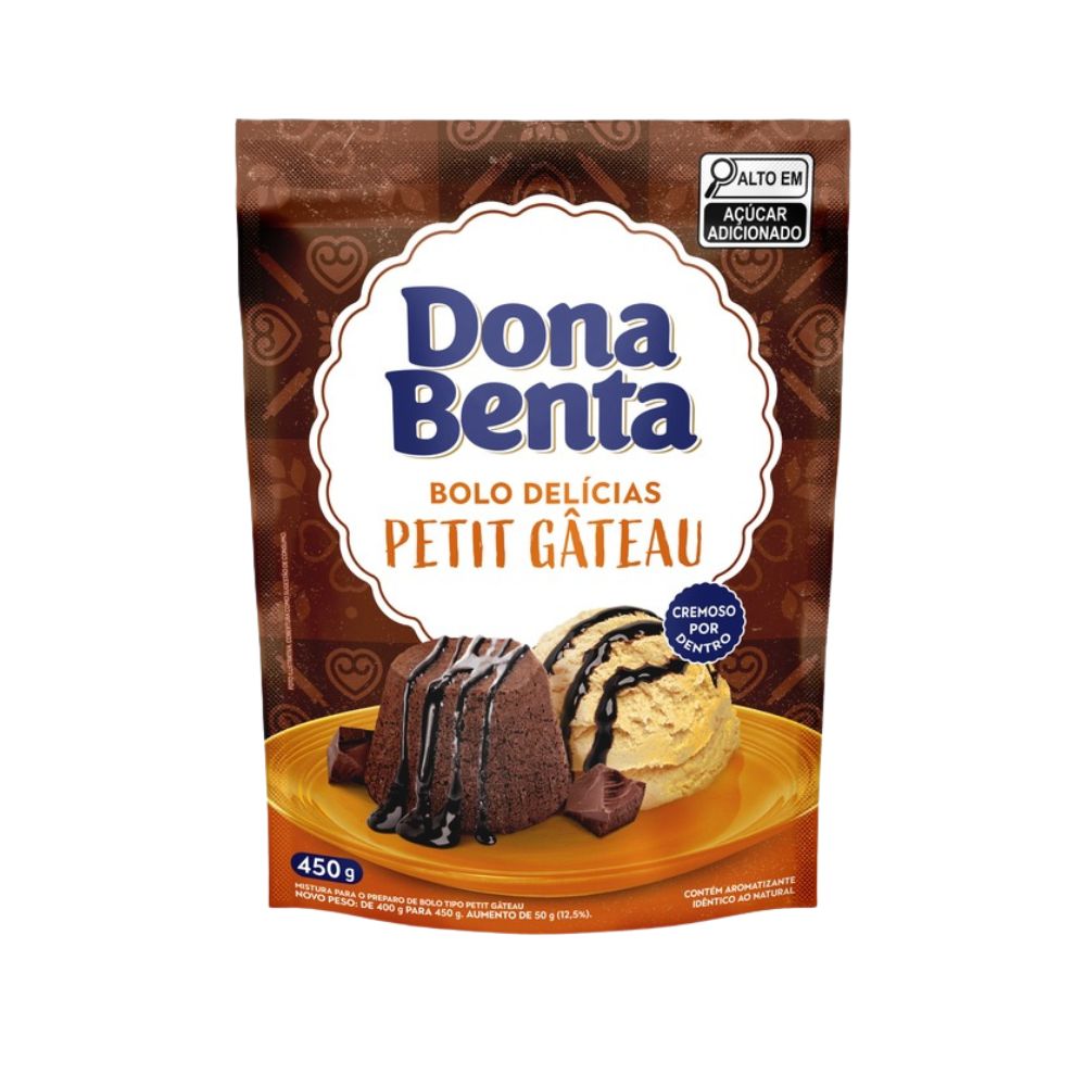 MISTURA BOLO DONA BENTA PETIT GATEAU 450 GR