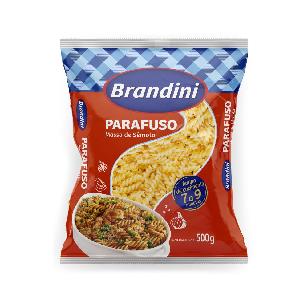 MAC BRANDINI PARAFUSO SEMOLA 500GR