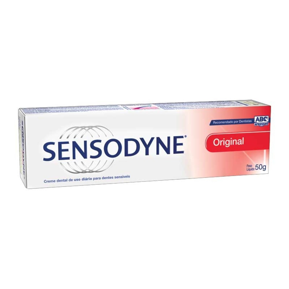 CREME DENTAL ORIGINAL SENSODYNE CAIXA 50G