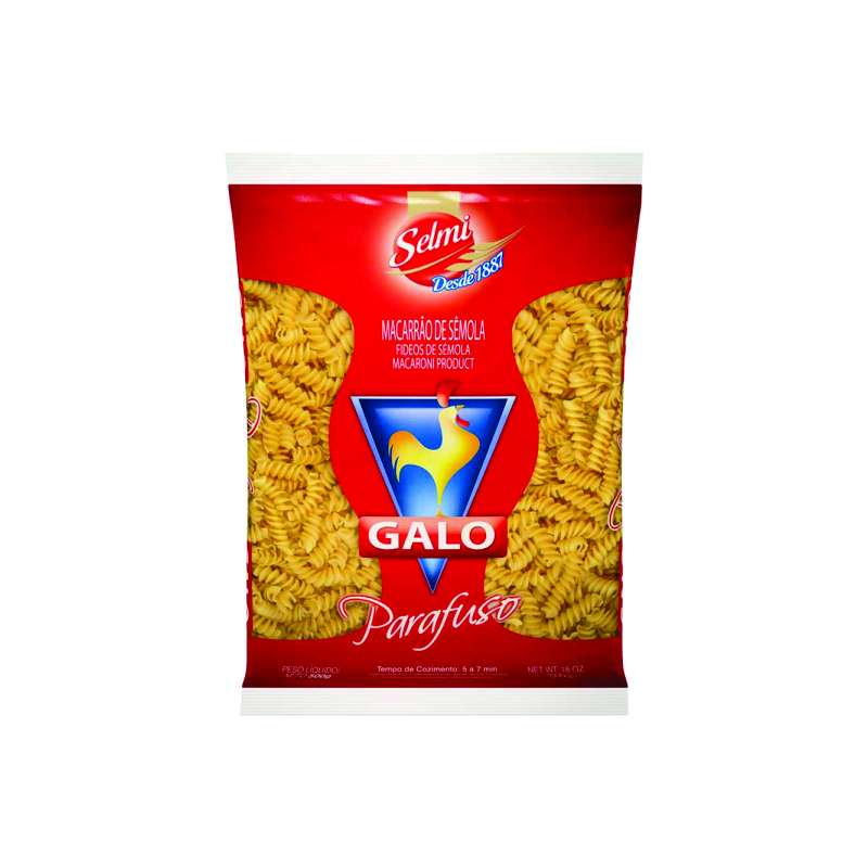 MAC GALO PARAFUSO 2 SEMOLA 500G