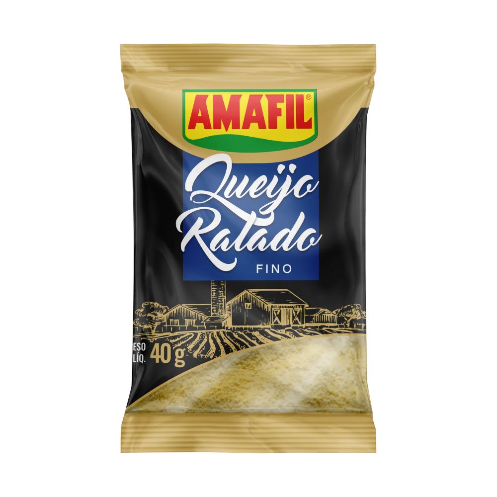 QUEIJO RALADO FINO AMAFIL 40GR