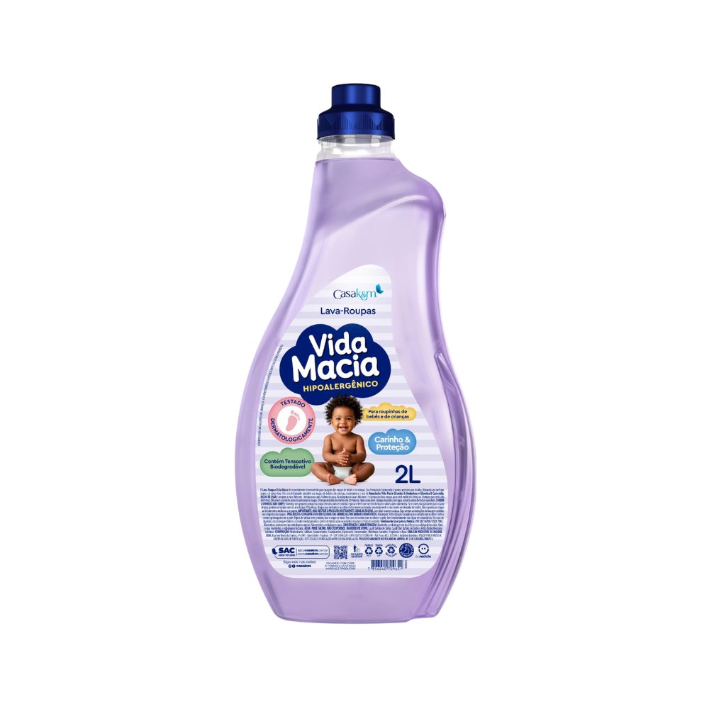 LAVA ROUPA VIDA MACIA 2L