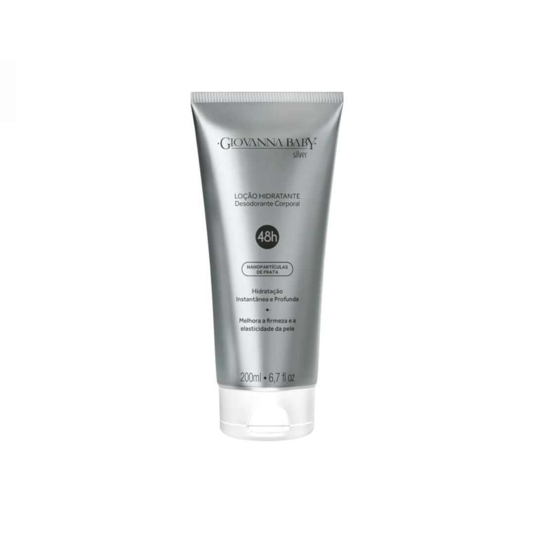 LOCAO HIDRATANTE GIOVANNA BABY SILVER 200ML